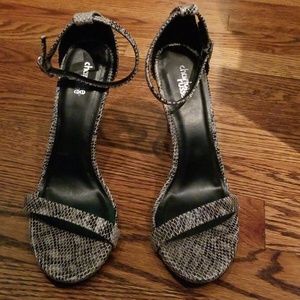 New Charlotte Russe Snake Skin Heels